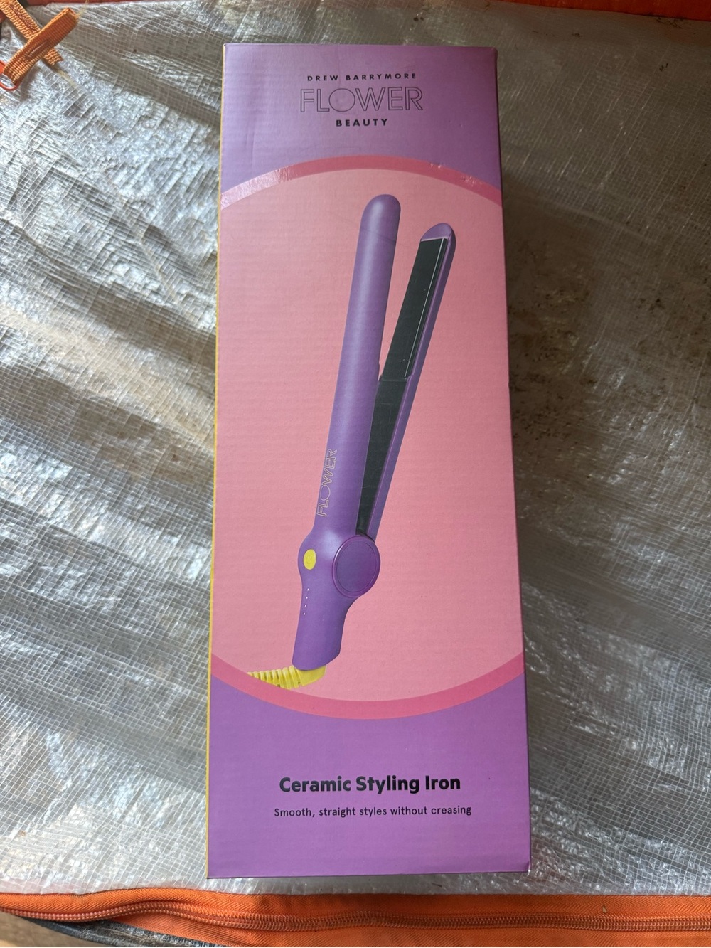 Purple Ceramic Styling Iron - Sleek Straightening
